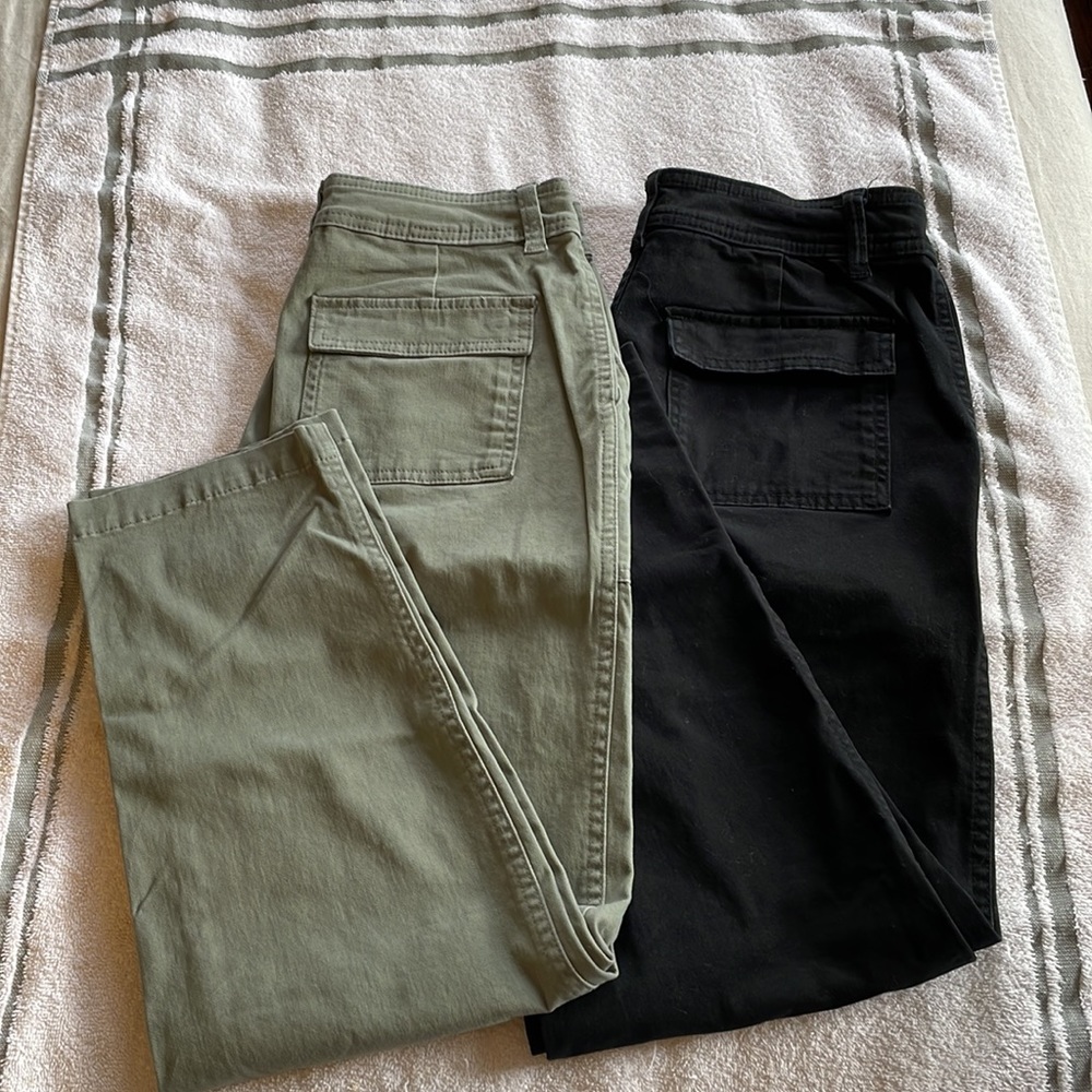 Lot of 2 pairs “a new day” Target cropped trouser - size 2